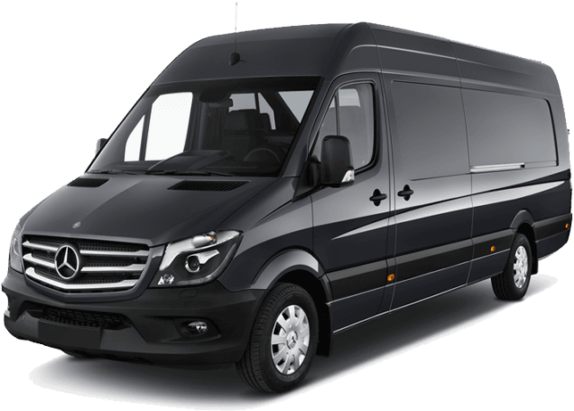 Mercedes Sprinter Luxury Coach — luxury chauffeur vehicle in Mykonos